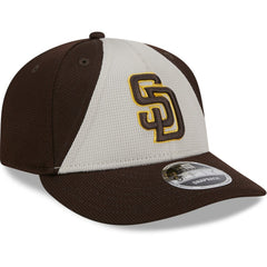 San Diego Padres 2025 Batting Practice Low Profile 9FIFTY Snapback Hat Brown