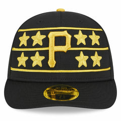 Pittsburgh Pirates 2025 Batting Practice Low Profile 59FIFTY Fitted Hat Black