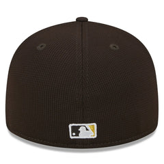 San Diego Padres 2025 Batting Practice Low Profile 59FIFTY Fitted Hat Brown