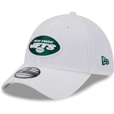New York Jets New Era Main 39THIRTY Flex Hat - White on sale