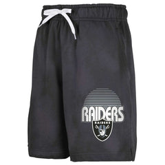 Las Vegas Raiders Youth Beach Bum Sun-Bleached French Terry Shorts - Black outlet