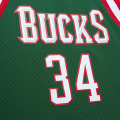 Giannis Antetokounmpo Milwaukee Bucks 2013/14 Hardwood Classics Swingman Jersey - Hunter Green outlet