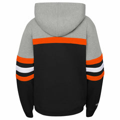 Phoenix Suns Youth Hardwood Classics Head Coach Pullover Hoodie - Black/Heather Gray outlet