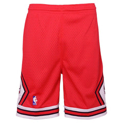 Chicago Bulls Youth Hardwood Classics Swingman Shorts - Red for sale