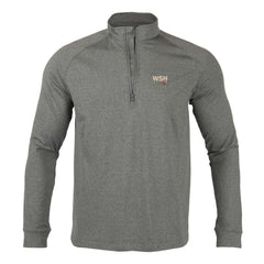 Washington Nationals Levelwear City Connect Calibre Insignia Core Quarter-Zip Pullover Top Heather Charcoal