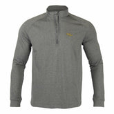 Milwaukee Brewers Levelwear City Connect Calibre Insignia Core Quarter-Zip Pullover Top Heather Charcoal