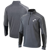 Utah Jazz Omni-Wick Shotgun 2.0 Quarter-Zip Pullover Top - Black outlet