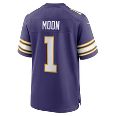 Warren Moon Minnesota Vikings Retired Player Alternate Game Jersey - Purple on sale