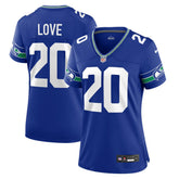 Julian Love Seattle Seahawks Women's Throwback Player Game Jersey - Royal online