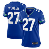 Tariq Woolen Seattle Seahawks Women's Throwback Player Game Jersey - Royal online