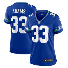 Jamal Adams Seattle Seahawks Women's Throwback Player Game Jersey - Royal cheap