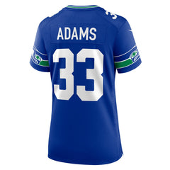 Jamal Adams Seattle Seahawks Women's Throwback Player Game Jersey - Royal cheap