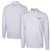 Philadelphia Eagles Cutter & Buck Traverse Stretch Quarter-Zip Pullover - White on sale