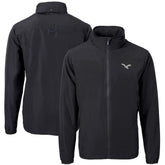 Philadelphia Eagles Cutter & Buck Charter Eco Recycled Full-Zip Jacket - Black outlet