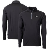 Philadelphia Eagles Cutter & Buck Eco Knit Stretch Recycled Quarter-Zip Pullover - Black online