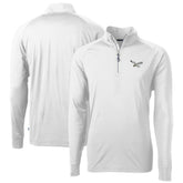 Philadelphia Eagles Cutter & Buck Eco Knit Stretch Recycled Quarter-Zip Pullover - White online