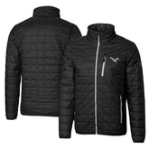 Philadelphia Eagles Cutter & Buck Rainier PrimaLoft Eco Insulated Full-Zip Puffer Jacket - Black sale