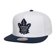 Toronto Maple Leafs Mitchell & Ness Core Team Ground 2.0 Snapback Hat - White Hats