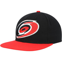 Carolina Hurricanes Mitchell & Ness Core Team Ground 2.0 Snapback Hat - Black Hats