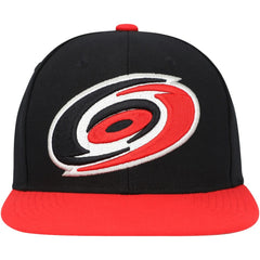 Carolina Hurricanes Mitchell & Ness Core Team Ground 2.0 Snapback Hat - Black Hats