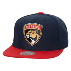 Florida Panthers Mitchell & Ness Core Team Ground 2.0 Snapback Hat - Navy Hats
