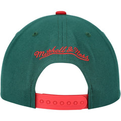 Minnesota Wild Mitchell & Ness Core Team Ground 2.0 Snapback Hat - Green Hats