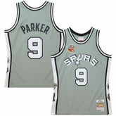 Tony Parker San Antonio Spurs Unisex Hall of Fame Class of 2023 Throwback Swingman Jersey - Gray for sale