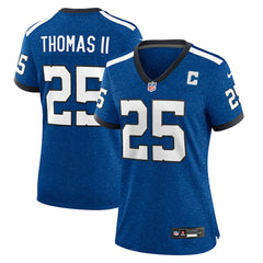 Rodney Thomas II Indianapolis Colts Women's Indiana Nights Alternate Game Jersey - Royal outlet