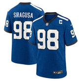 Tony Siragusa Indianapolis Colts Retired Player Alternate Game Jersey - Blue online