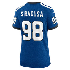 Tony Siragusa Indianapolis Colts Women's Indiana Nights Alternate Game Jersey - Royal outlet