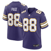 Alan Page Minnesota Vikings Retired Player Alternate Game Jersey - Purple discount