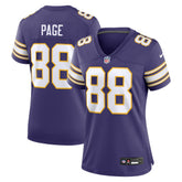 Alan Page Minnesota Vikings Women's Classic Retired Player Jersey - Purple for sale