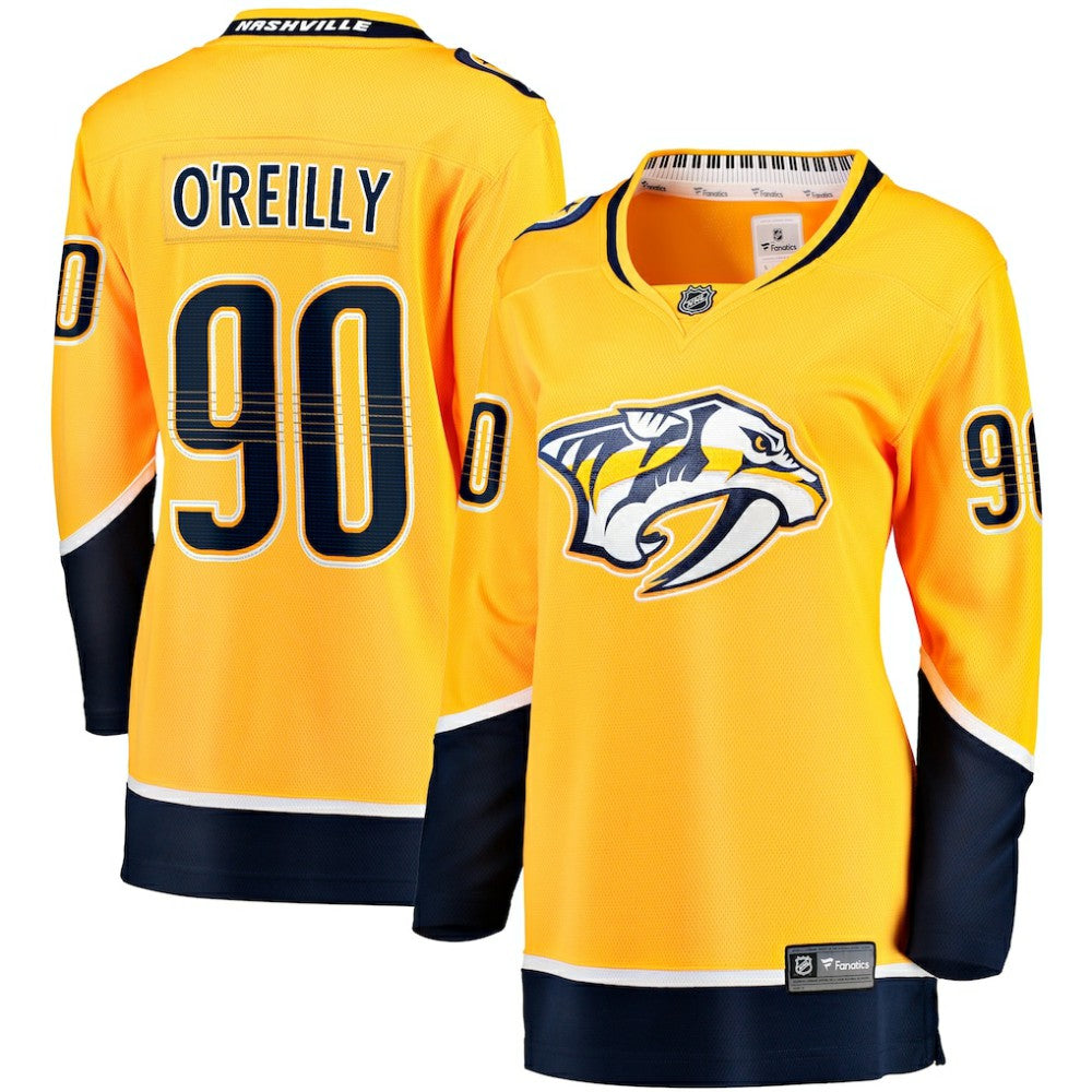 Ryan O'Reilly Nashville Predators Fanatics Women's Breakaway Jersey - Gold Jerseys