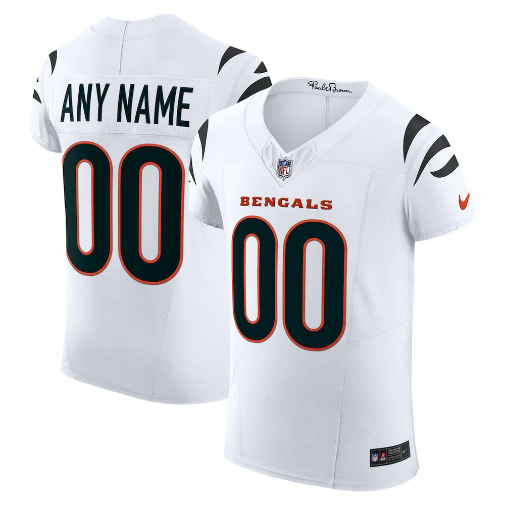 Cincinnati Bengals Vapor F.U.S.E. Elite Custom Jersey - White for sale