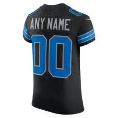 Detroit Lions Alternate Vapor F.U.S.E. Elite Custom Jersey - Black sale
