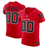Houston Texans Alternate Vapor F.U.S.E. Elite Custom Jersey - Red cheap