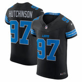 Aidan Hutchinson Detroit Lions Alternate Vapor F.U.S.E. Elite Jersey - Black discount