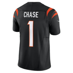 Ja'Marr Chase Cincinnati Bengals Vapor F.U.S.E. Limited Jersey - Black cheap