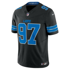 Aidan Hutchinson Detroit Lions 2nd Alternate Vapor F.U.S.E. Limited Jersey - Black cheap