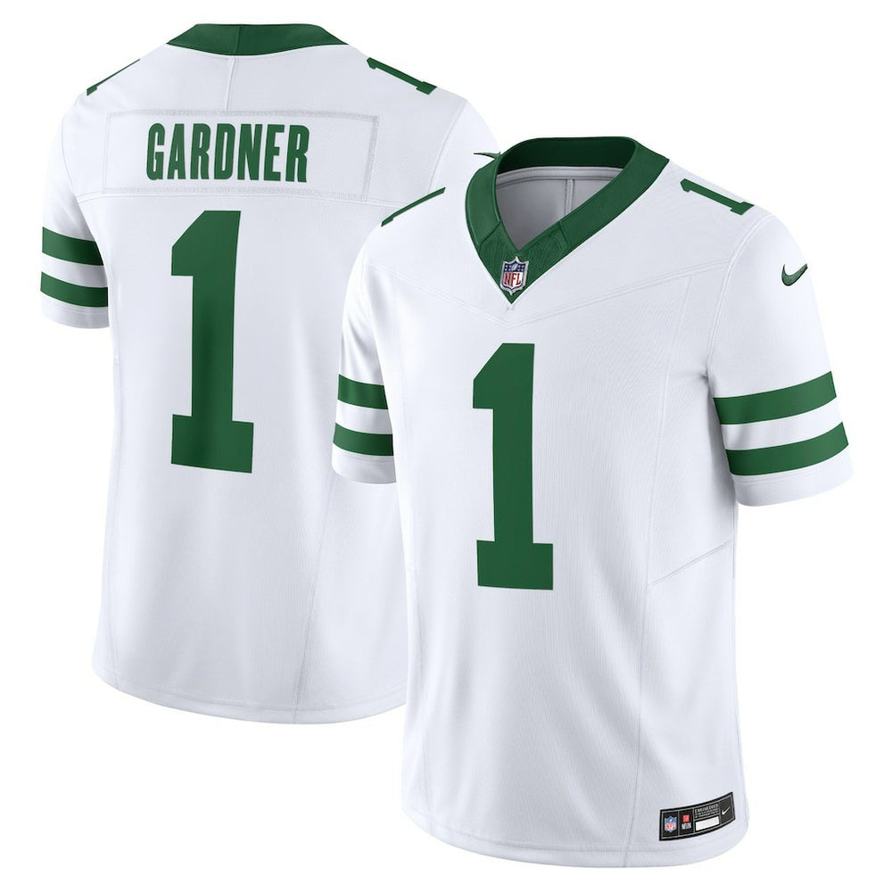 Ahmad Sauce Gardner New York Jets Vapor F.U.S.E. Limited Jersey - Legacy White on sale