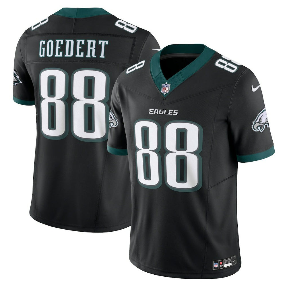 Dallas Goedert Philadelphia Eagles Alternate Vapor F.U.S.E. Limited Jersey - Black discount