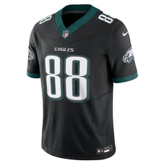 Dallas Goedert Philadelphia Eagles Alternate Vapor F.U.S.E. Limited Jersey - Black discount