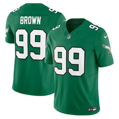 Jerome Brown Philadelphia Eagles Alternate Vapor F.U.S.E. Limited Jersey - Kelly Green discount