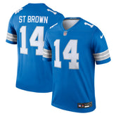 Amon-Ra St. Brown Detroit Lions Legend Player Performance Top - Blue for sale