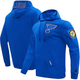 St. Louis Blues Pro Standard Classic Pullover Hoodie - Blue Hoodies