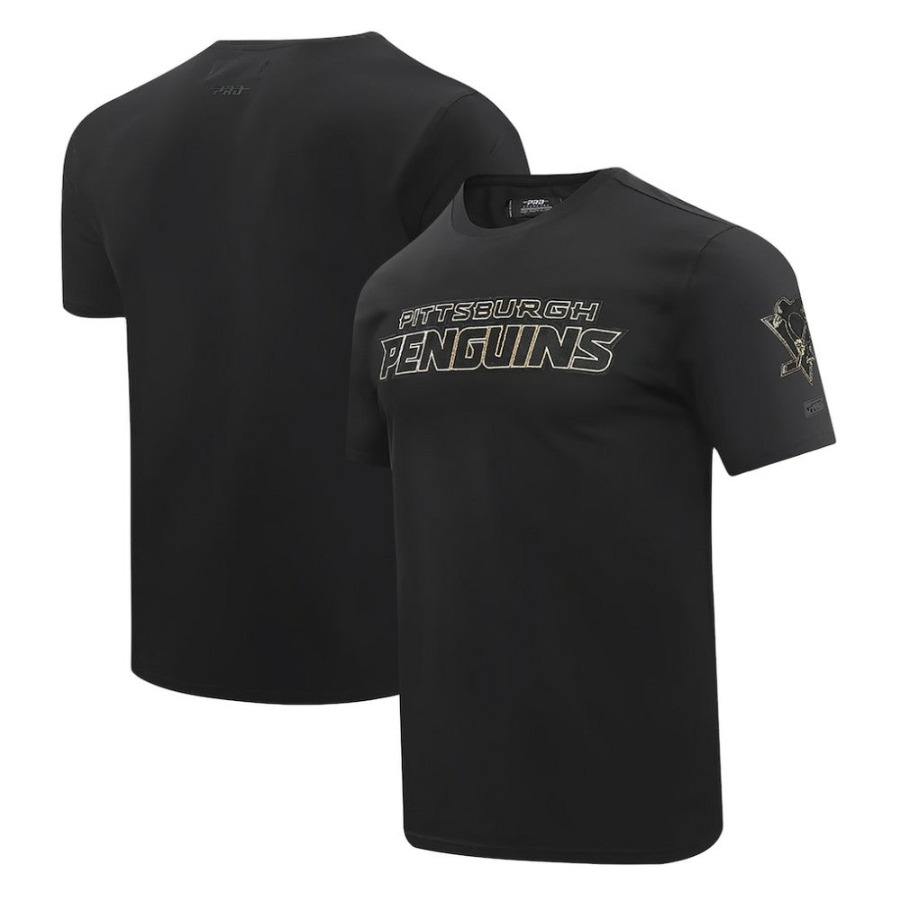 Pittsburgh Penguins Pro Standard Wordmark T-Shirt - Black T-shirts