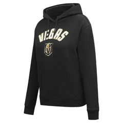 Vegas Golden Knights Pro Standard Women's Classic Chenille Pullover Hoodie - Black Hoodies
