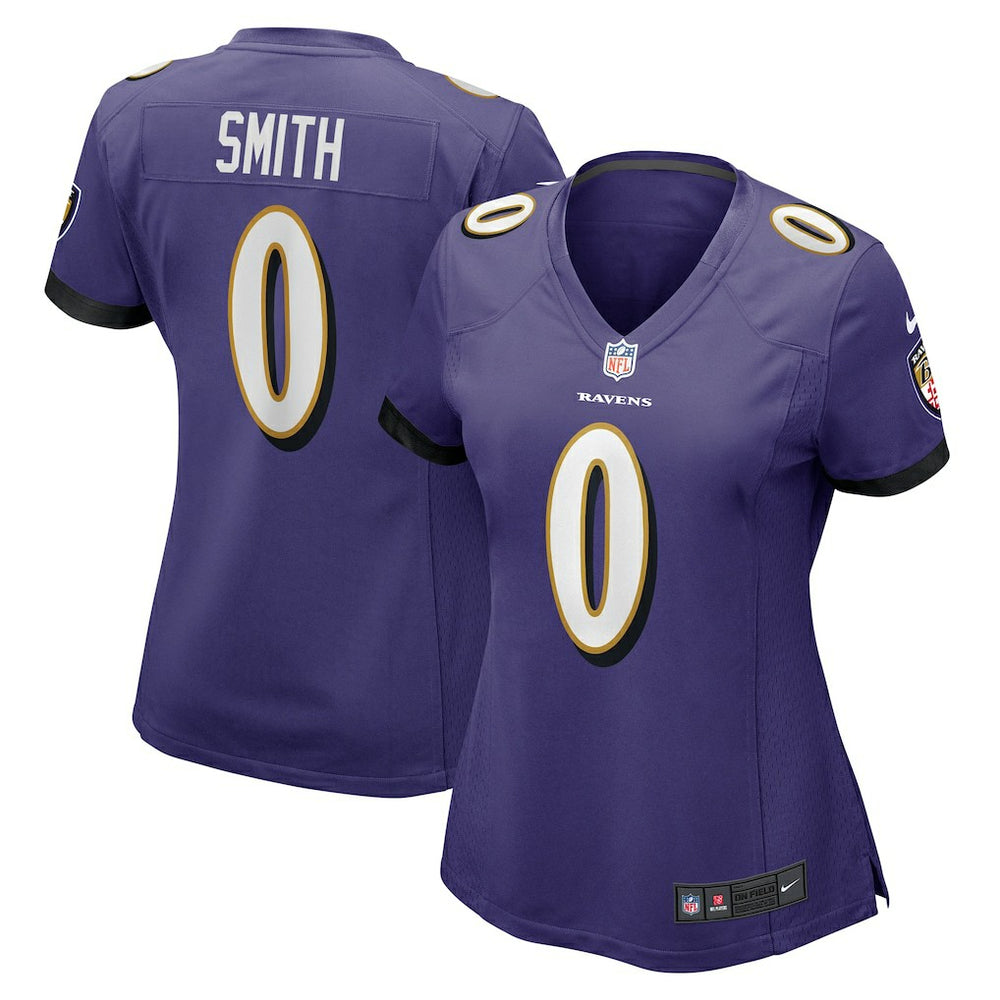 Roquan Smith Baltimore Ravens Women's Team Game Jersey - Purple sale