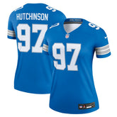 Aidan Hutchinson Detroit Lions Women's Legend Player Performance Top - Blue outlet