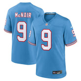 Steve McNair Tennessee Titans Retired Player Alternate Game Jersey - Light Blue cheap